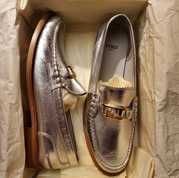 NIB Fendi O'Lock Loafers - Picture 2 of 6